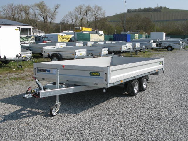 Unsinn Pritschenhochlader UH 4220-26-10 – 10 Zoll Alufelgen, 100km/h Ausführung – Ladefläche 426 × 204 cm – 2600 kg – Tandemachser – Ansicht 4