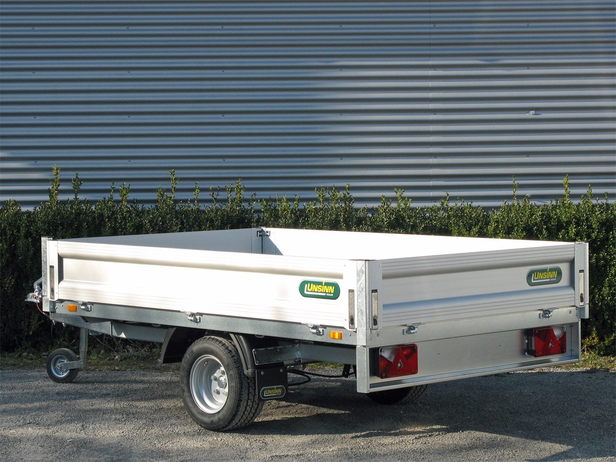 Unsinn Pritschenhochlader WEB 20 H 2315-13-10 – Alubordwände – Ladefläche 230 × 150 cm – 1300 kg – Einachser – Ansicht 5
