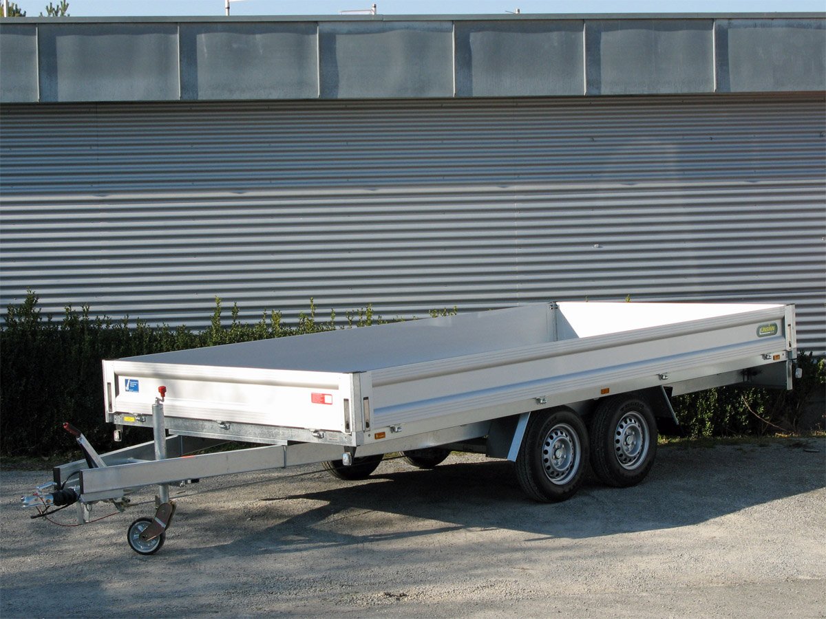 Unsinn Pritschenhochlader WEB 28 H 4220-26-13 – Ladefläche 426 × 204 cm – 2600 kg – Tandemachser – Ansicht 1