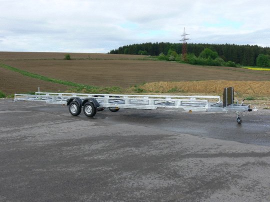 Unsinn Rohranhänger UR 10513-26-14 – Rohranhänger – 2600 kg – Tandemachser – Ansicht 2