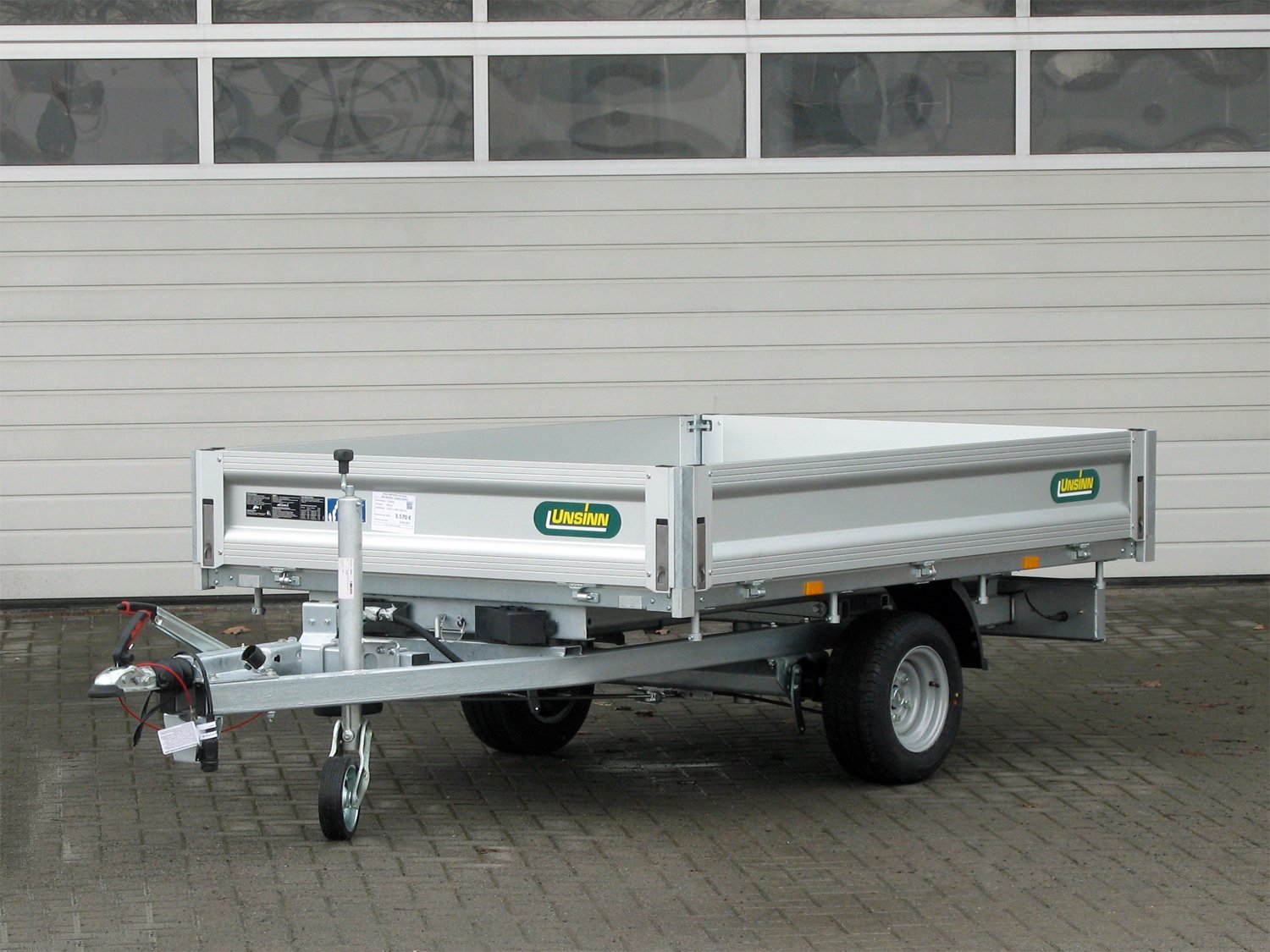 Unsinn Rückwärtskipper WEB 30 HK 2315-13-10 – Spinnlock, Pumpless System – Ladefläche 230 × 150 cm – 1300 kg – Einachser – Ansicht 4
