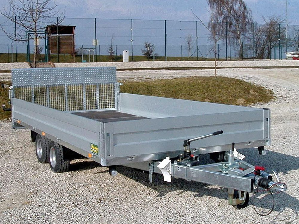 Unsinn Universaltransporter UM 4224-30-10 – mit 10 Zoll Alufelgen – Ladefläche 426 × 244 cm – 3000 kg – Tandemachser – Ansicht 1