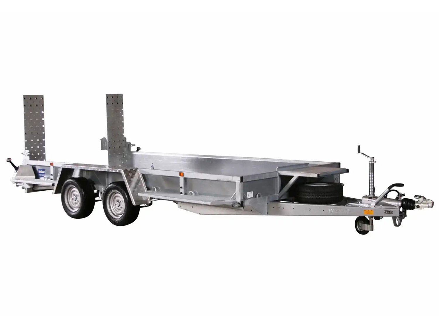 Variant Maschinentransporter 2718 B4 – Parabelfahrwerk Ladehöhe 29cm – Ladefläche 400 × 180 cm – 2700 kg – Tandemachser – Ansicht 1