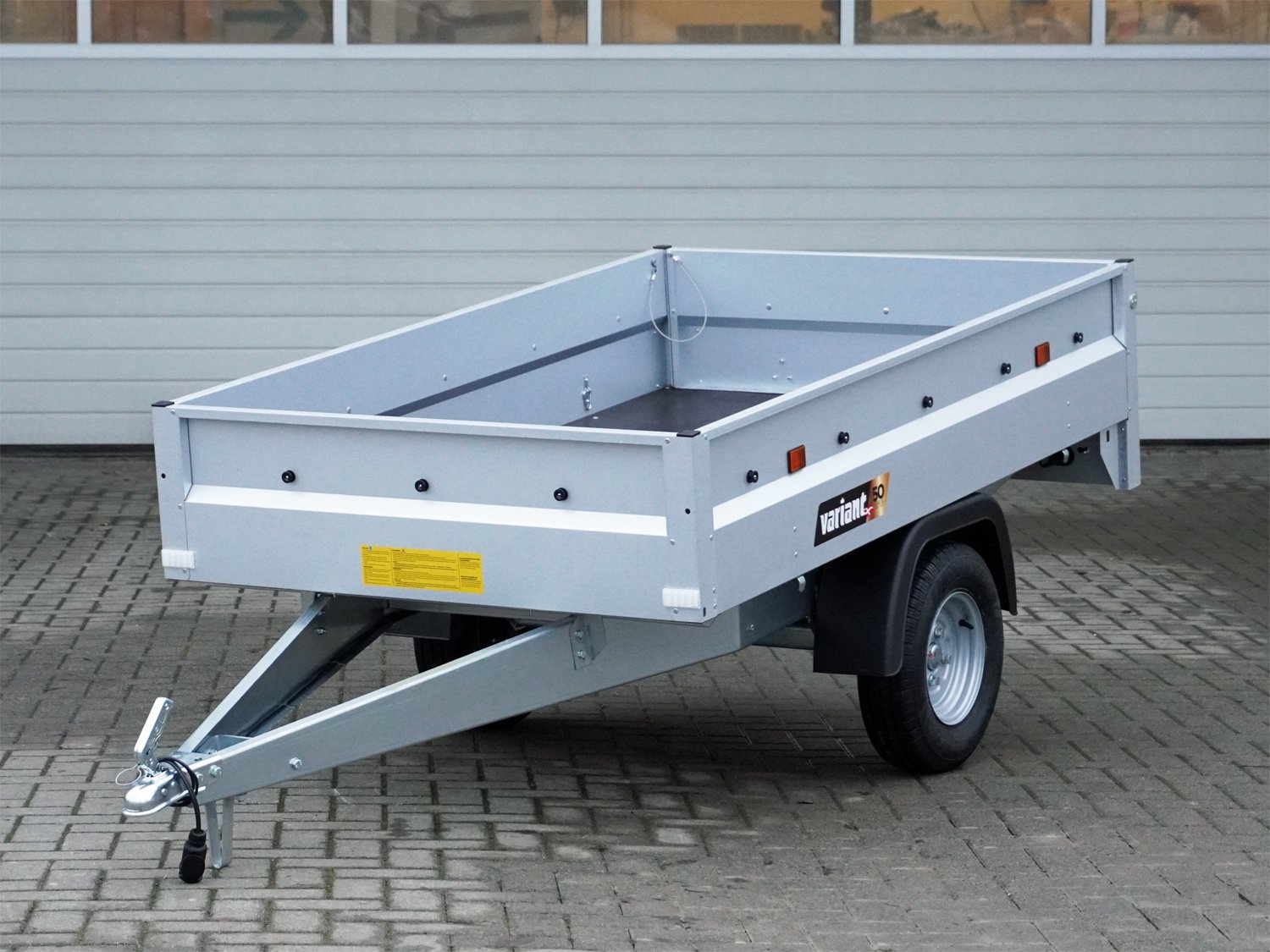 Variant Pritschenhochlader 503 DS1 – Ladefläche 199 × 116 cm – 500 kg – Einachser – Ansicht 1
