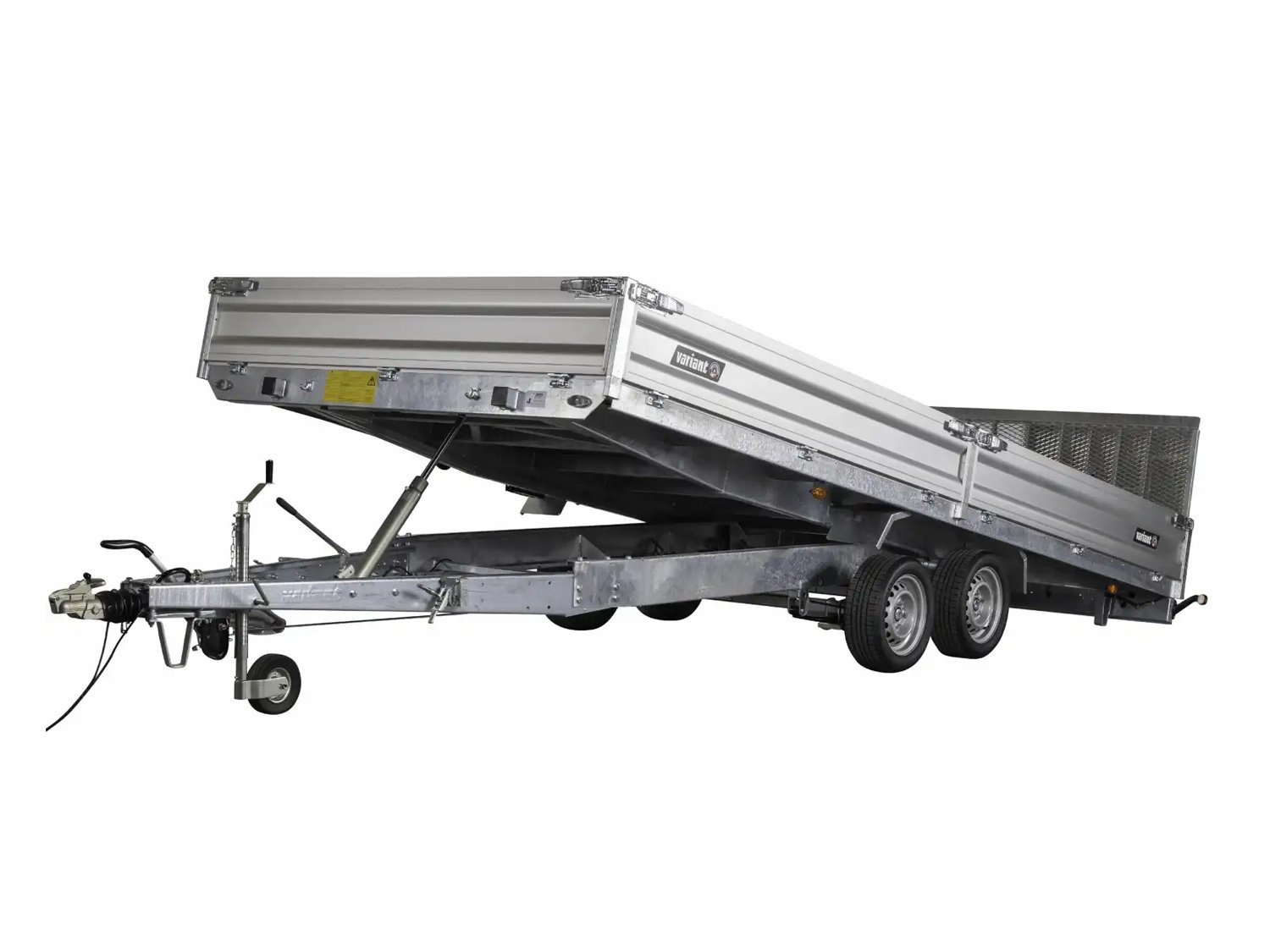Variant Universaltransporter 3562 UX – Parabelfahrwerk, Rampe – Ladefläche 620 × 210 cm – 3500 kg – Tandemachser – Ansicht 2