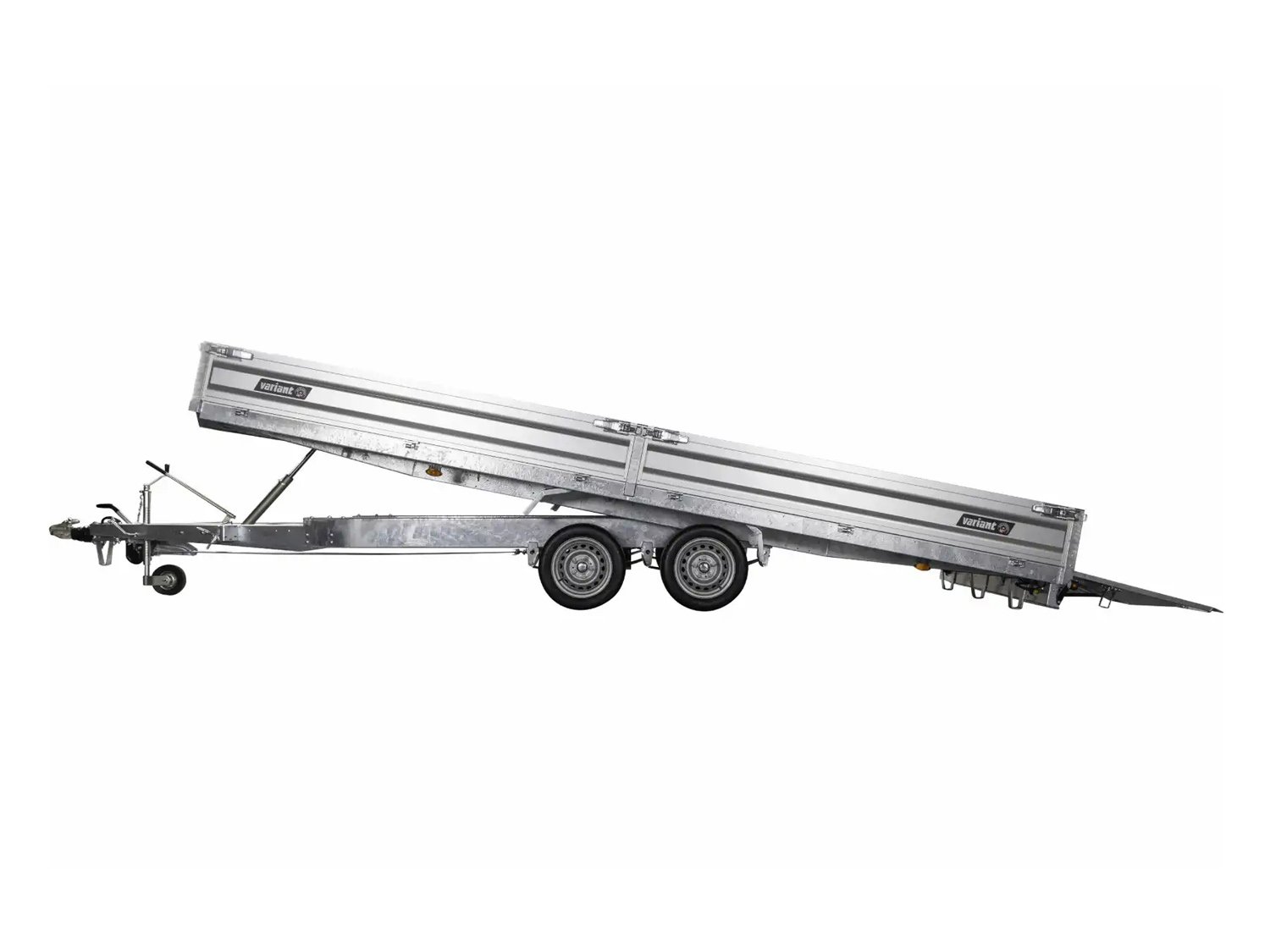 Variant Universaltransporter 3562 UX – Parabelfahrwerk, Rampe – Ladefläche 620 × 210 cm – 3500 kg – Tandemachser – Ansicht 4